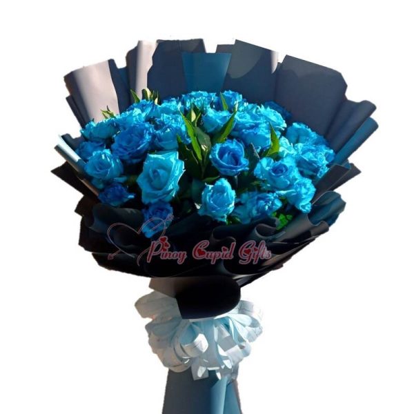 3 Dozen Blue Roses