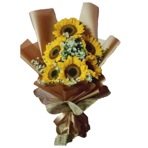 6pcs Sunflower Bouquet
