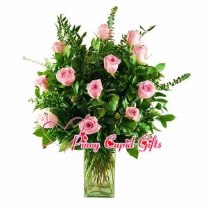 Imported Pink Flower in a Vase