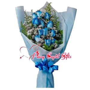 1 Dozen Blue Roses 10