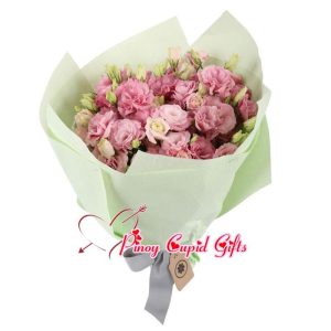 Pink Eustoma Bouquet 