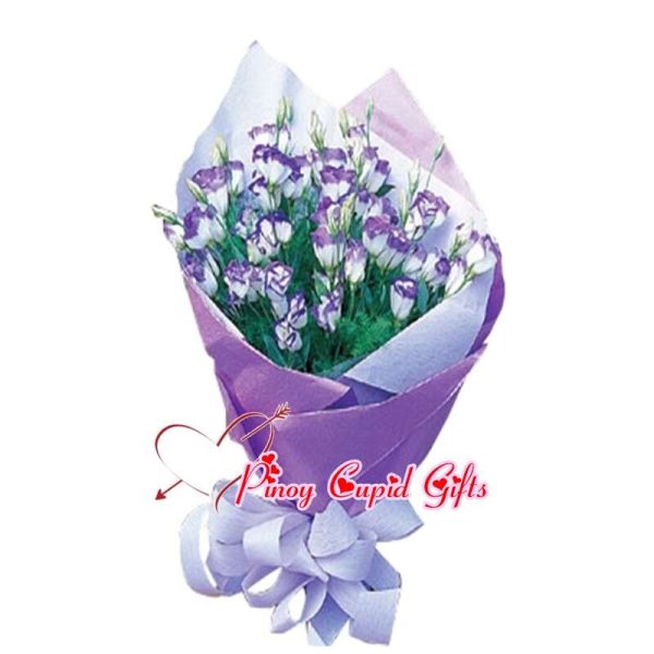 Imported Purple Eustoma Bouquet
