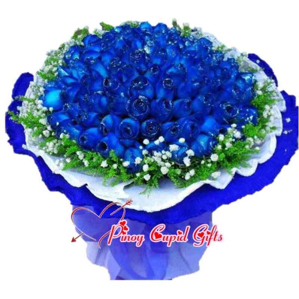 50 blue roses 07
