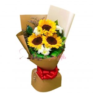 3pcs Sunflower Bouquet