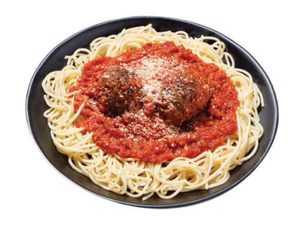 Yellow Cab Spaghetti and Meat Balls Pasta