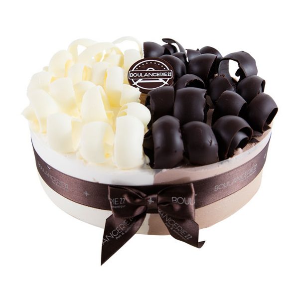 Black & White Chocolate Curls by Boulangerie22