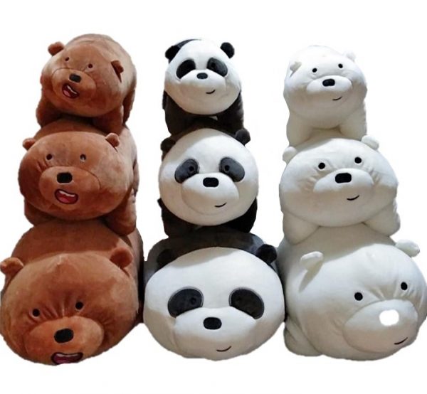 WE BEAR BEARS-SET (Grizzly, Panda, Ice Bear)
