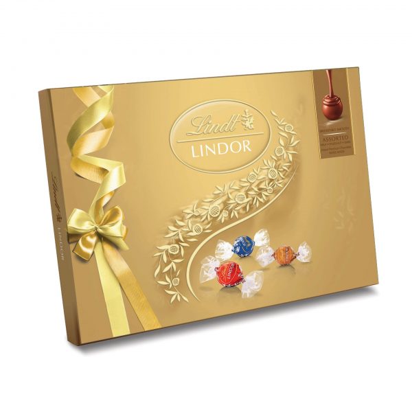Lindt Lindor Assorted Chocolates Gift Box-168g