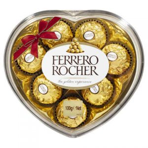 Ferrero Rocher Heart 8s