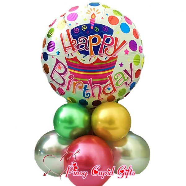Happy Birthday Mylar balloons