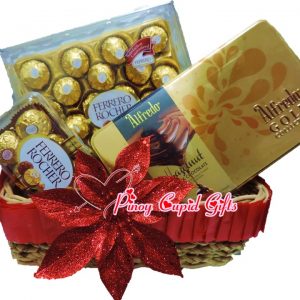 Ferrero & Alfredo Chocolate Gift Basket