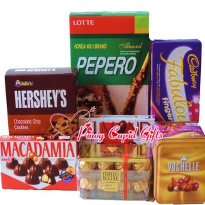Assorted Chocolates & Cookies Gift Box