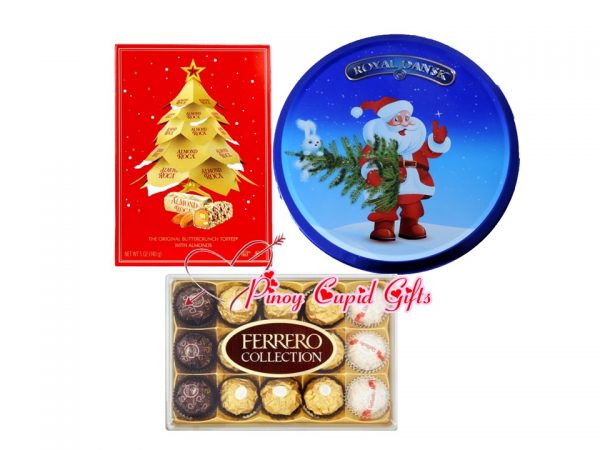 Holiday Chocolate and Cookies plus Ferrero Collection Box