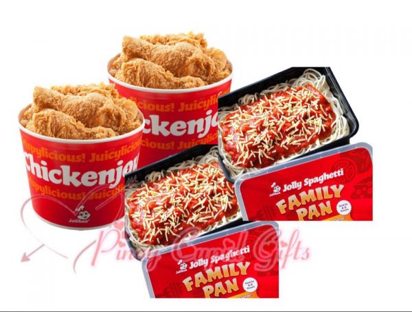 Jollibee Spaghetti Family Pan x2, Jollibee 6pcs Bucket x2