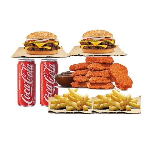 Burger King Double Quarter Pound King Meal