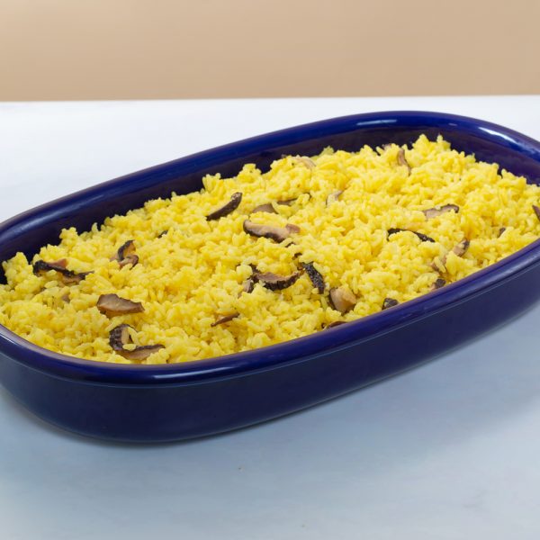 Saffron Mushroom Rice by Conti's