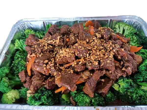 Chinese Cuisine: Beef Broccoli Party Platter