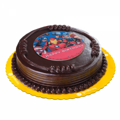 Goldilocks Avenger Cake-Mocha