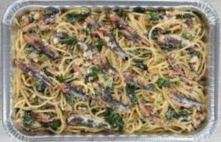 Amici Garlic Italian Sardine Spaghetti