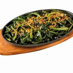Sizzling Kangkong ala Pobre by Gerry's
