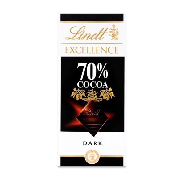 Lindt Excellence Dark Chocolate-70 percent 100g