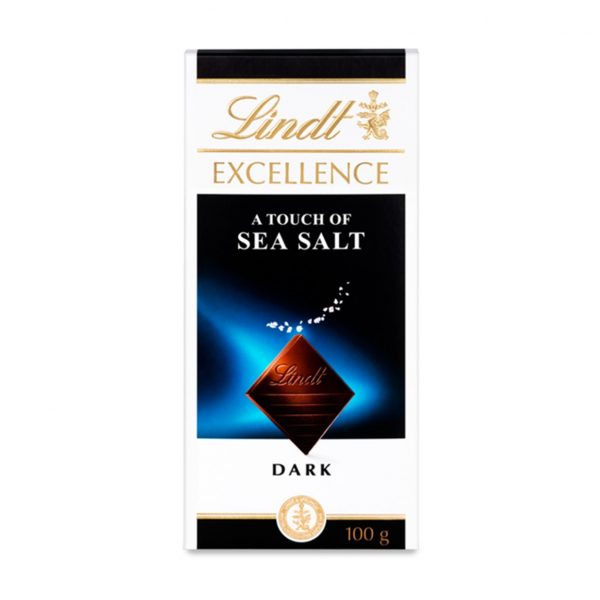 Lindt Excellence Sea Salt Dark Chocolate 100g