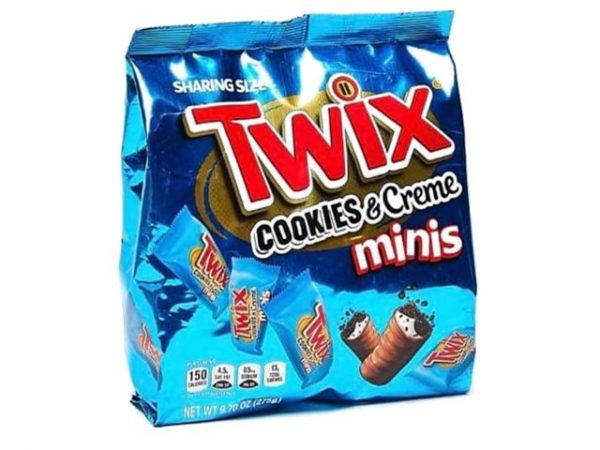 Twix Cookies and Creme Chocolate Minis 275g-
