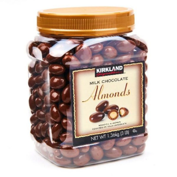 Kirkland Milk Chocolate Almonds 1.36kg