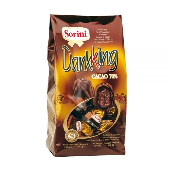 Sorini Dark King 70% Cacao Choco 250g