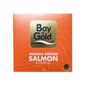 Bay of Gold Manuka Smoked Salmon in Olive Oil 180g
