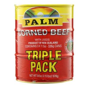 Palm Corned Beef Plain 3 x 326g