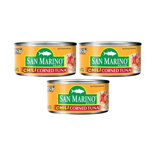 San Marino Chili Corned Tuna 3 x 180g-