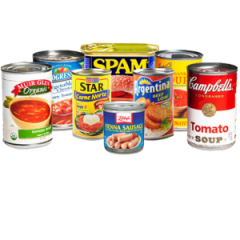 CANNED GOODS