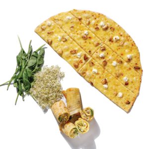 Yello Cab Darla-Original Garlic and Ricotta Pizza