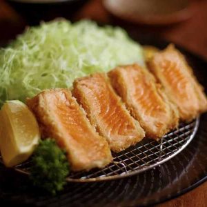 Salmon Katsu Set-Yabu