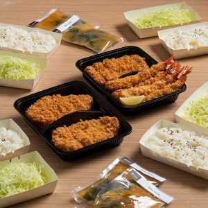 Yabu Katsu Platter Japanese food for 4