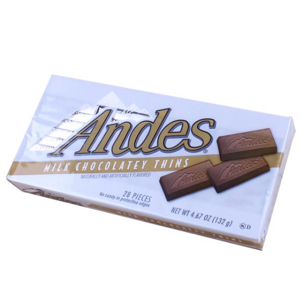 Andes Milk Chocolatey Thins 132g