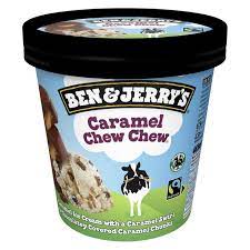 Ben & Jerry's Caramel Chew Chew Ice Cream 465mL