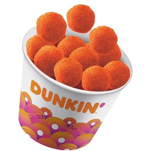 40pcs Dunkin' Donuts Premium Munchkins Bucket