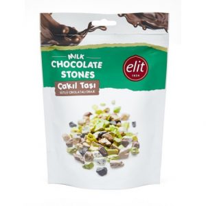 Elit Milk Chocolate Stones from Turkey, 125g