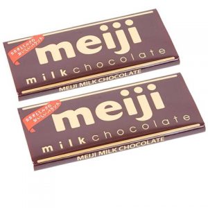 Meiji Milk Chocolate Bar 50gx2
