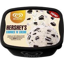 Selecta Hershey's Cookies N' Creme Ice Cream 1.3L