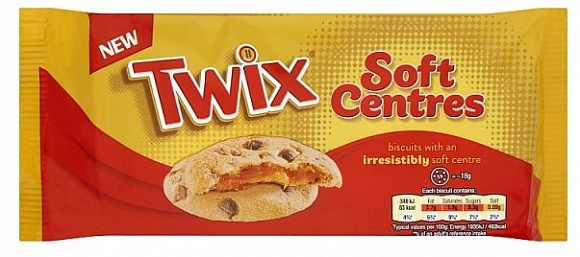 Twix Soft Centres Cookies 144g