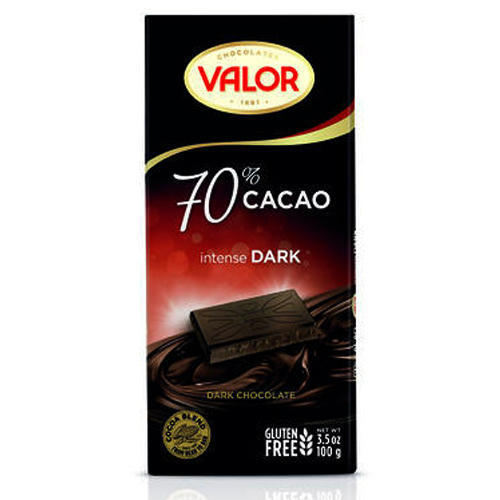 Valor 70% Cacao Dark Chocolate, 100g