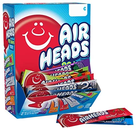 Airheads Assorted Candy Bars 90s 1.4kg