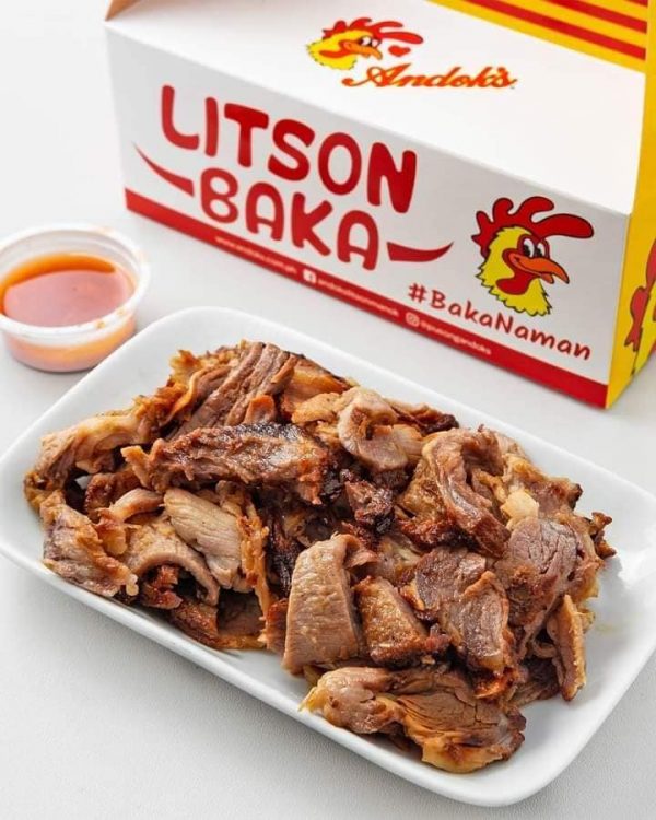 Lechon Baka (Roasted Beef/Calf) with spiced vinegar dip