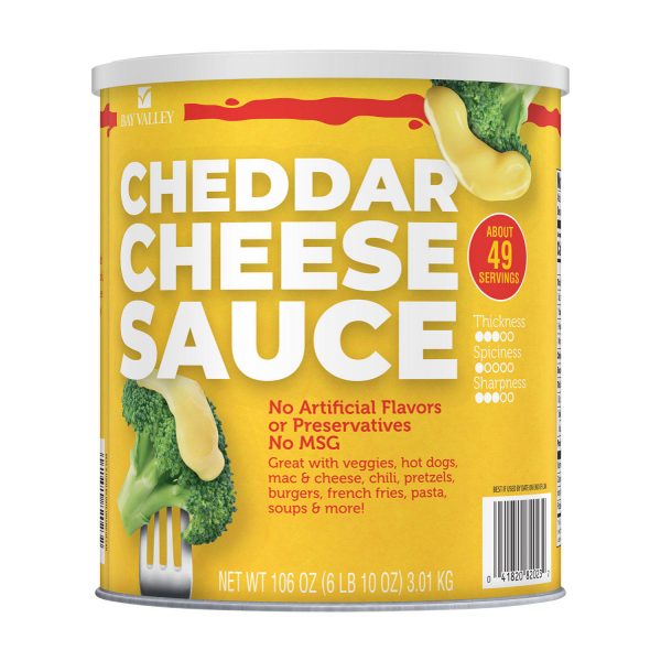 Bay Valley Cheddar Cheese Sauce 3.01Kg