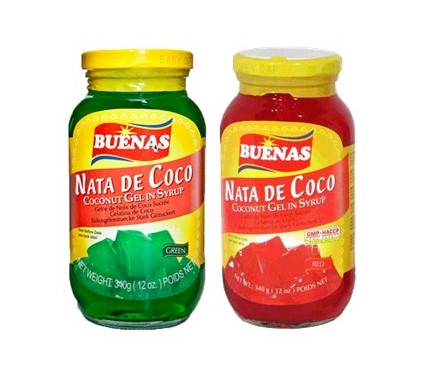 Buenas Nata De Coco (Green and Red) 340g x2
