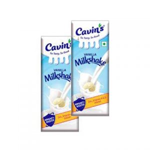 Cavin's Vanilla Milkshake 1Lx2