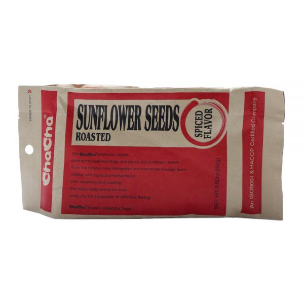 ChaCha Spiced Roasted Sunflower Seeds 250g